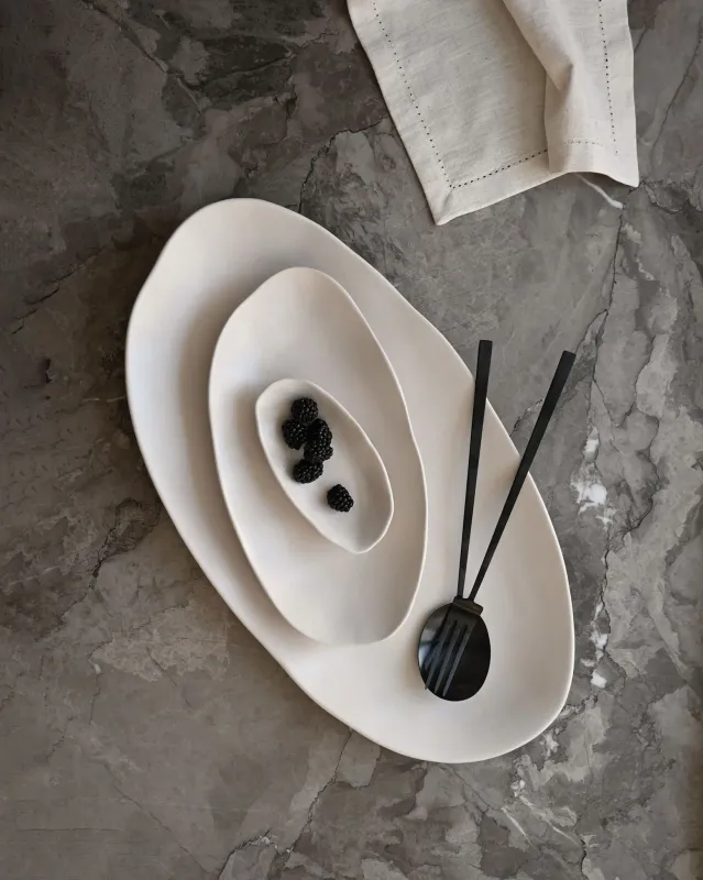 101 Copenhagen Native Oval Tray, Big - Birch