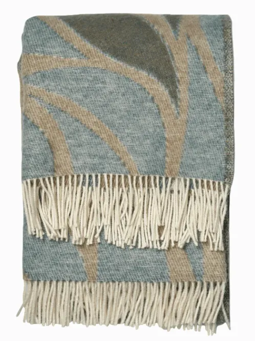 Hovedbilde Classic Collection Folia Ullpledd Teal 130x180 cm