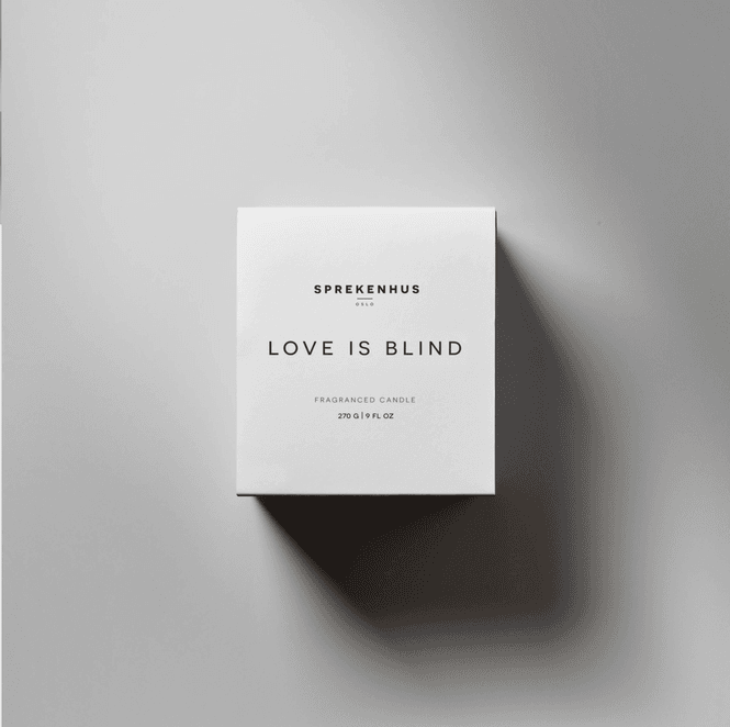 Hovedbilde Sprekenhus duftlys Love is blind
