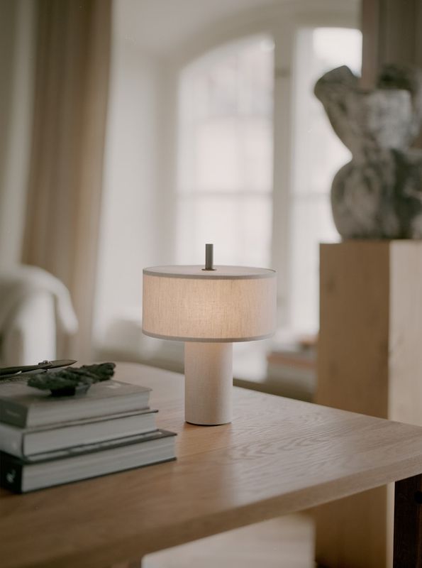 New Works Margin portabel lampe - Beige