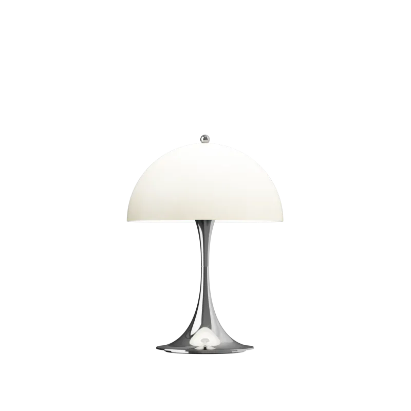Louis Poulsen Panthella 250 Portabel - Chrome/Opal beige