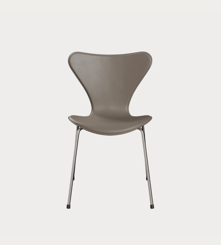 Fritz Hansen Series 7 Tailored edition - Slate grey / Chrome
