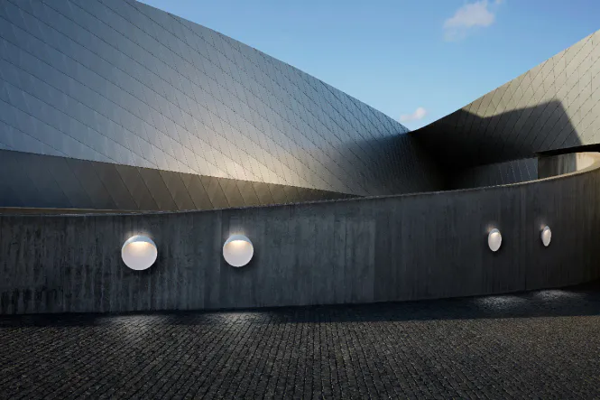 Hovedbilde Louis Poulsen Flindt Vegglampe - Ø200 Corten ...