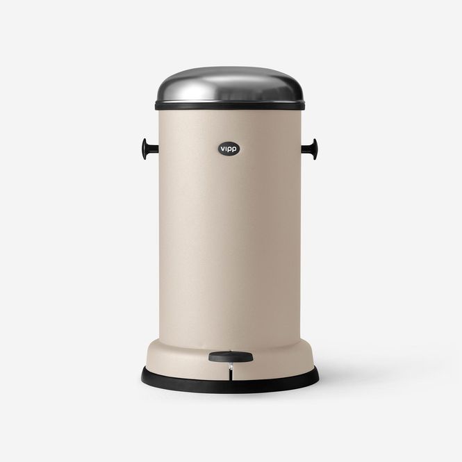 Hovedbilde Vipp15 pedalbøtte beige