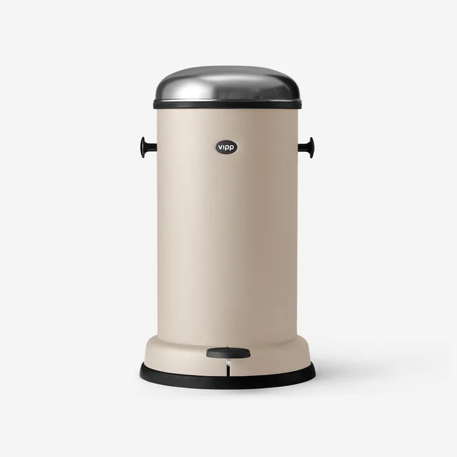 Hovedbilde Vipp15 pedalbøtte beige