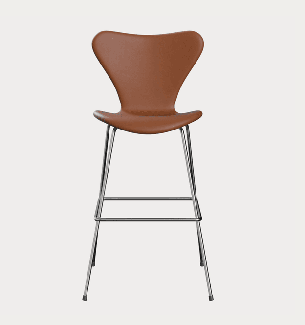 Hovedbilde Fritz Hansen Serie 7 Fullpolstret Høy Barstol ...