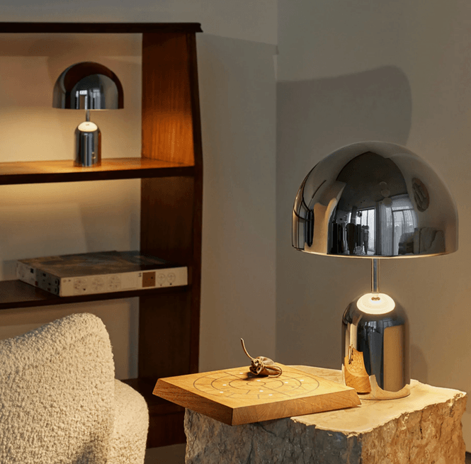 Hovedbilde Tom Dixon Bell Portabel ledlampe - Silver