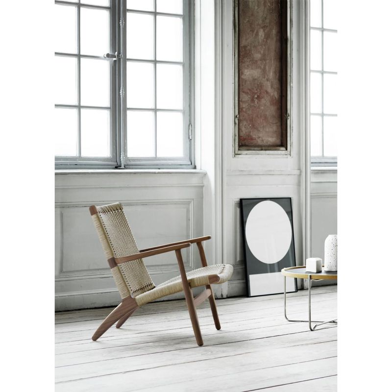 Carl Hansen & Søn CH25 Lenestol, Valnøtt, Olje Naturflett