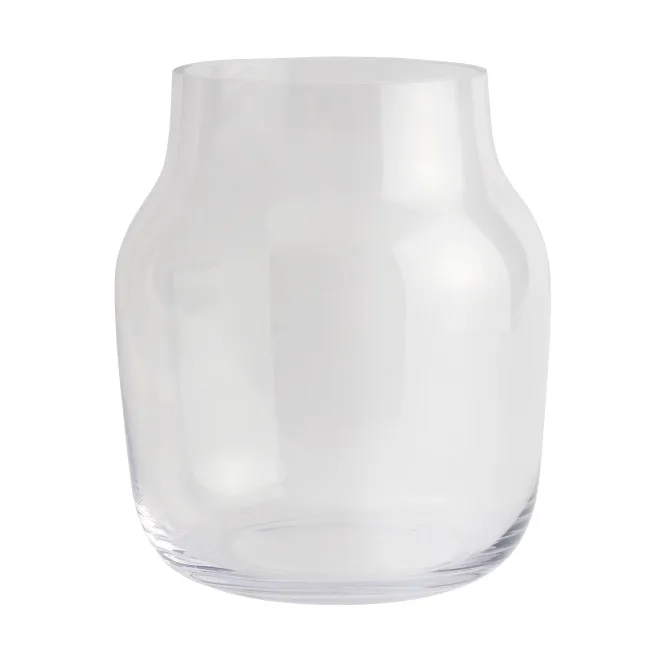 Hovedbilde Muuto Silent Vase - Klar H 23 Ø 20 cm