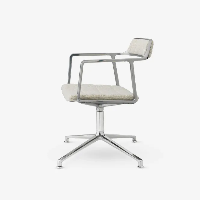 Hovedbilde VIPP452 Svingbar stol - Tekstil / polert ramme - ...