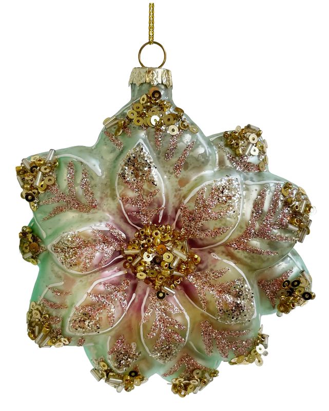 Shishi Glasskule blomst 11cm