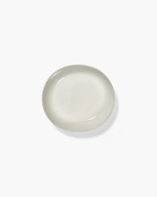 Serax off-white Out of lines dyptallerken S
