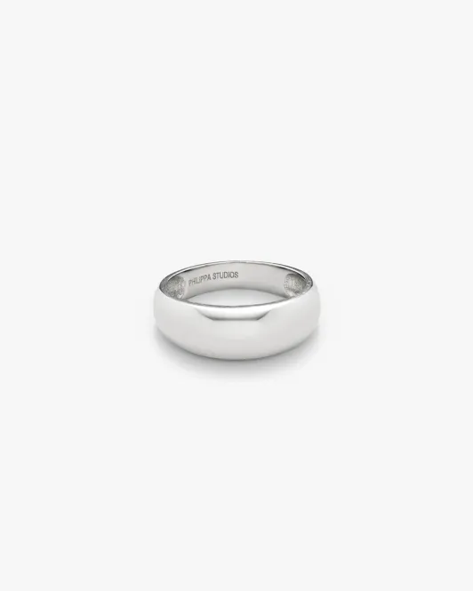 Hovedbilde Philippa Studios - Dome Ring Sølv 52