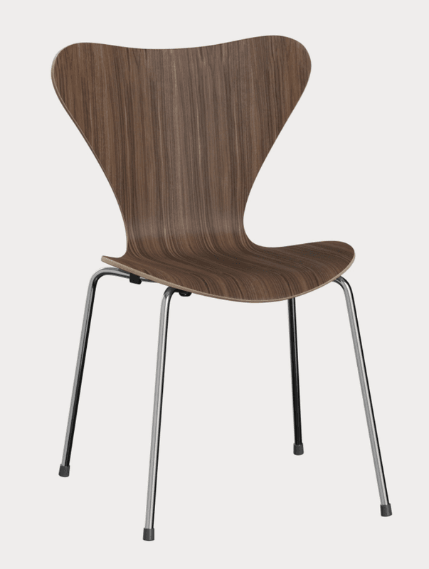 Fritz Hansen Serie 7 - Klarlakkert Finér