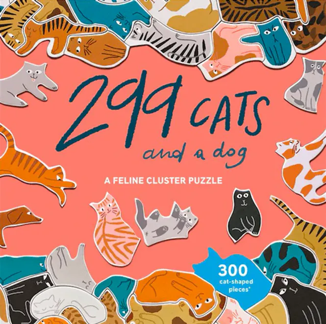 Hovedbilde Puslespill 299 Cats (and a dog) 