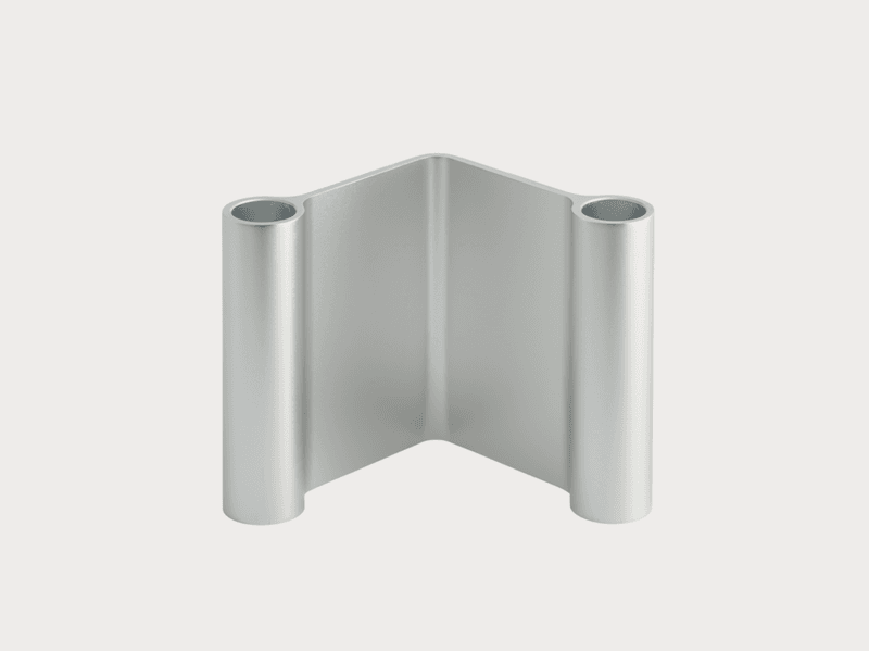 Muuto Pair Lysestake H:11 cm - Aluminum 