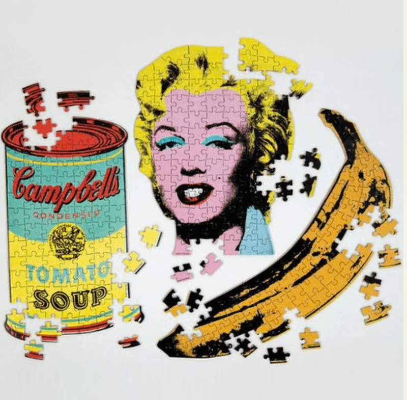 Puslespill Andy Warhol Mini Puzzle - Campbell's Soup