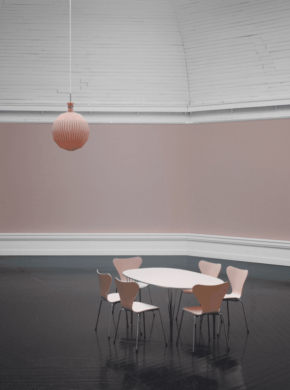 Fritz Hansen Serie 7 farget ask