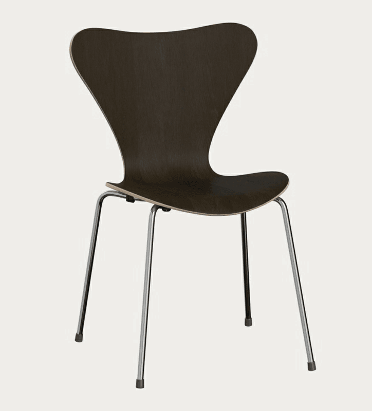 Fritz Hansen Serie 7 - Klarlakkert Finér