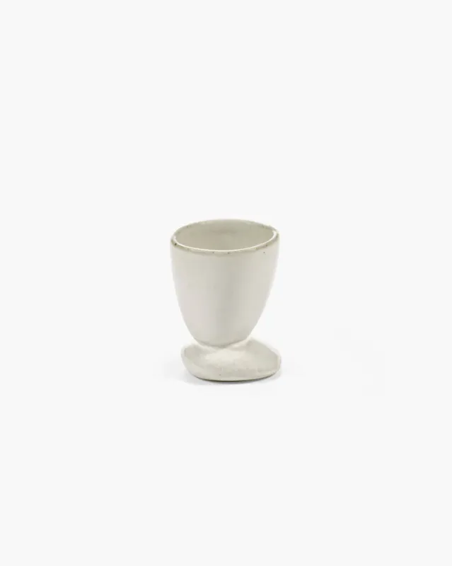 Serax off-white Out of lines eggeglass