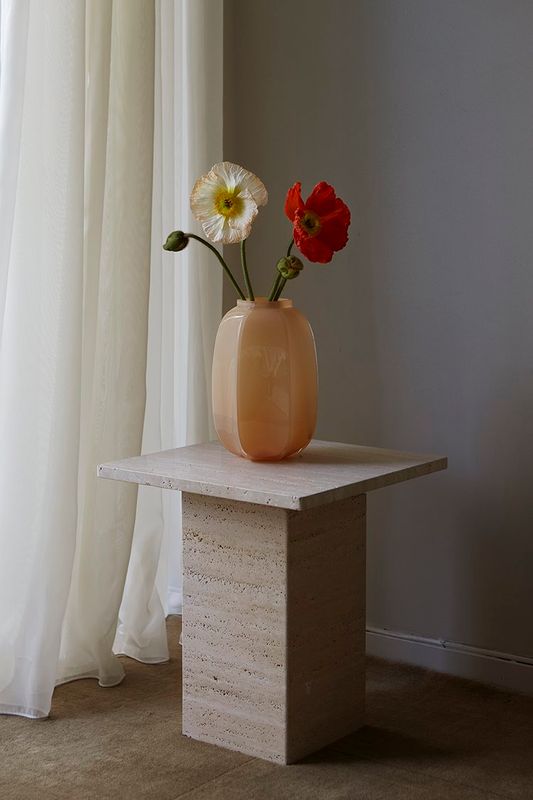 Essei Row Vase, Peach