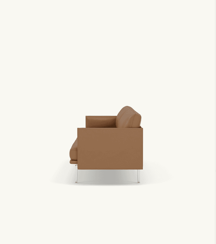 Muuto Outline Studio 3-seter Sofa Refine leather Cognac 