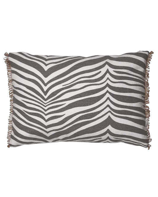 Hovedbilde Classic Collection Putetrekk Zebra Titanium/hvit ...